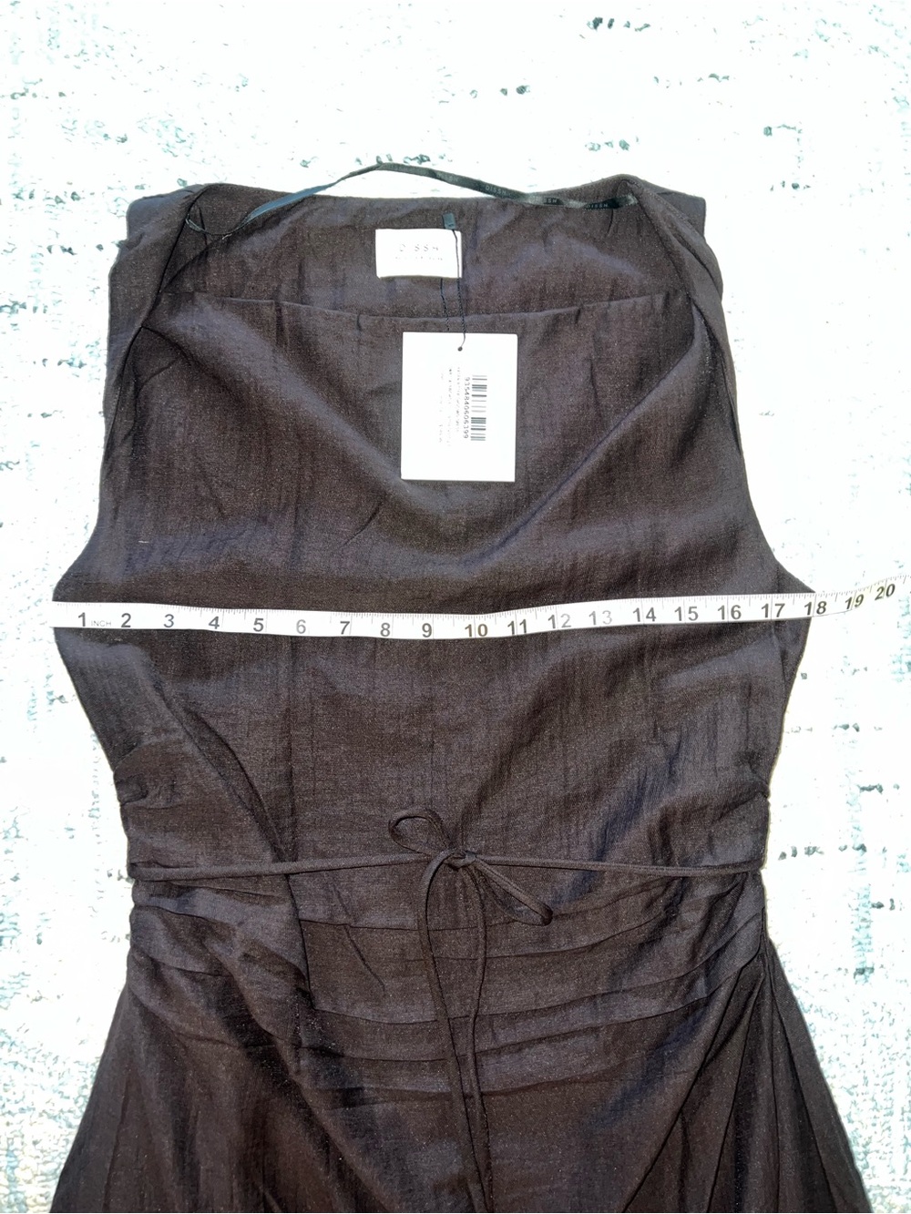 DISSH KASEN BITTER CHOC DRESS - Picture 6 of 15